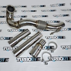 ДаунПайп на VW Golf MK7 Passat B8 Audi A3 Skoda Octavia RS MK3 MQB FWD ДаунПайп на VW Golf MK7 Passat B8 Audi A3 Skoda Octavia RS MK3 MQB FWD