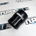 Силиконовый патрубок переход прямой 2"/2,25" ( 51/57 мм) черный