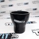 Силиконовый патрубок переход прямой 2"/3"( 51/76 мм) черный