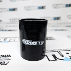 Силиконовый патрубок прямой 2" ( 51 мм) черный 