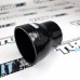 Силиконовый патрубок переход прямой 2,5"/3" ( 63/76 мм) черный