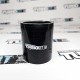 Силиконовый патрубок прямой 2,25" ( 57 мм) черный  