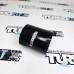 Силиконовый патрубок прямой 2,25" ( 57 мм) черный  