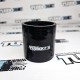 Силиконовый патрубок прямой 2,5" ( 63 мм) черный
