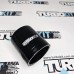 Силиконовый патрубок прямой 2,5" ( 63 мм) черный