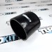 Силиконовый патрубок прямой 3,25" ( 83 мм) черный