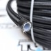 Шланг AN6 PTFE (тефлоновый) армированный в нейлоновой оплетке Шланг AN6 PTFE (тефлоновый) армированный в нейлоновой оплетке