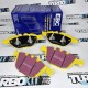 Тормозные колодки передние Yellowstuff BMW E60 E63 E65 M5 (суппорт ATE диск 348 374 мм) Тормозные колодки передние Yellowstuff BMW E60 E63 E65 M5 (суппорт ATE диск 348 374 мм)