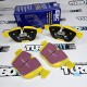 Тормозные колодки передние Yellowstuff BMW E70 E71 F15 F16 F26 (суппорт ATE диск 332 348 мм) Тормозные колодки передние Yellowstuff BMW E70 E71 F15 F16 F26 (суппорт ATE диск 332 348 мм)