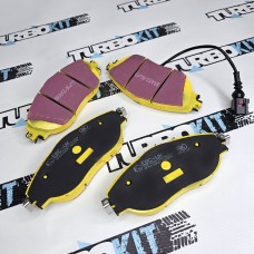 Тормозные колодки передние Yellowstuff Audi A3 8Y, Q3 F3, S3 8V, TT 8S (суппорт TRW диск 340 мм) Тормозные колодки передние Yellowstuff Audi A3 8Y, Q3 F3, S3 8V, TT 8S (суппорт TRW диск 340 мм)