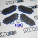 Тормозные колодки передние Bluestuff VW Touareg (3rd Gen) (суппорт Akebono диск 349 375мм) Тормозные колодки передние Bluestuff VW Touareg (3rd Gen) (суппорт Akebono диск 349 375мм)