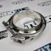 Хомут V-band c фланцами 102мм  4" быстросъемный на защёлке (нержавейка) 
