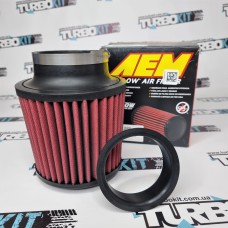 Фильтр воздушный нулевого сопротивления AEM 21-204DK 80 мм сухого типа + переходное кольцо Фильтр воздушный нулевого сопротивления AEM 21-204DK 80 мм сухого типа + переходное кольцо