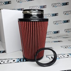Фильтр воздушный нулевого сопротивления TURBO KIT 70mm мокрого типа + переходное кольцо Фильтр воздушный нулевого сопротивления TURBO KIT 70mm мокрого типа + переходное кольцо