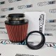 Фильтр воздушный нулевого сопротивления TURBO KIT 80mm мокрого типа + переходное кольцо Фильтр воздушный нулевого сопротивления TURBO KIT 80mm мокрого типа + переходное кольцо