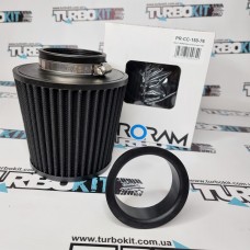Фильтр воздушный 70mm нулевого сопротивления RAMAIR мокрого типа + переходное кольцо Фильтр воздушный 70mm нулевого сопротивления RAMAIR мокрого типа + переходное кольцо