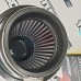 Фильтр воздушный нулевого сопротивления AEM 21-204DK 89мм сухого типа