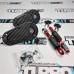Замки капота D1 STYLE с ключами carbon Замки капота D1 STYLE с ключами carbon