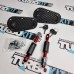 Замки капота D1 STYLE с ключами carbon Замки капота D1 STYLE с ключами carbon