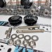 Замки капота кнопки 63mm (копмлект) Замки капота кнопки 63mm (копмлект)