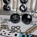 Замки капота кнопки 63mm (копмлект) Замки капота кнопки 63mm (копмлект)